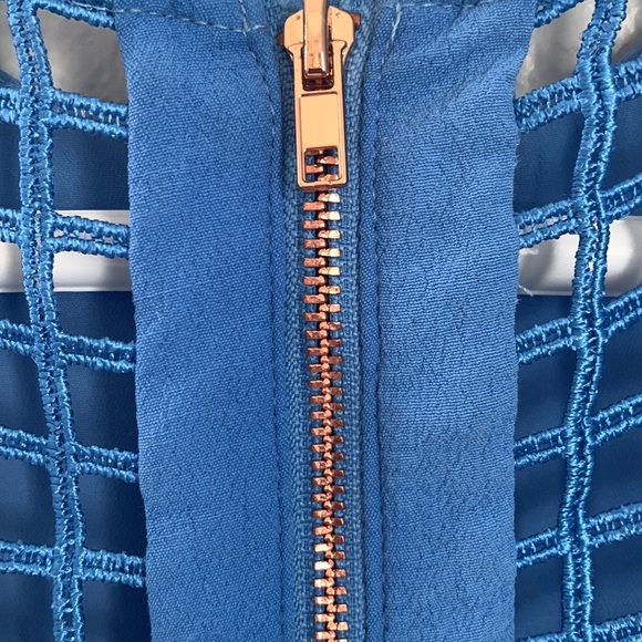 Revolve FINDERS KEEPERS Sleeveless Tiered Dress with Lining and Rose Gold Zip - Picture 8 of 13